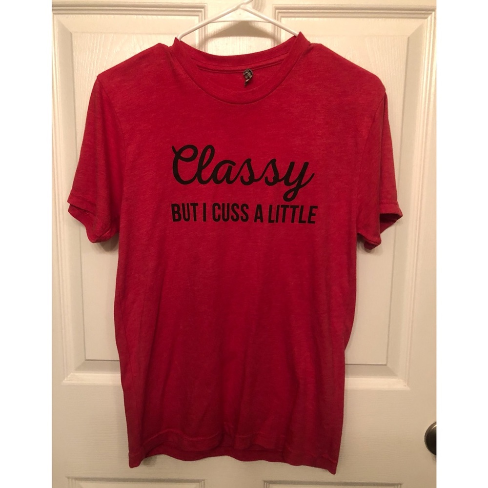 NEXT LEVEL tri blend t shirt.